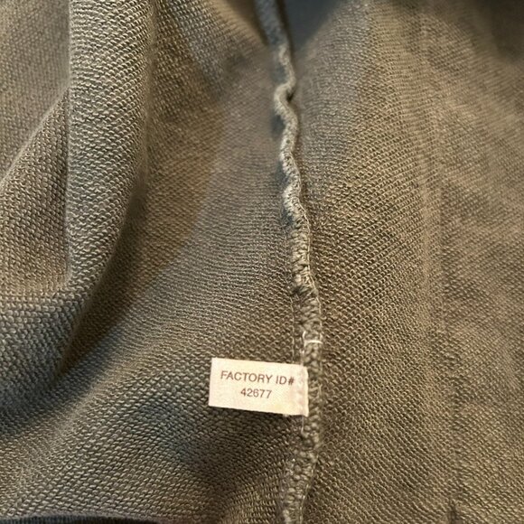 EXPRESS Women's Army Green Cotton Jacket - Picture 4 of 6